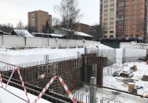 15.02.2018 г. Армирование и заливка стен подземной парковки