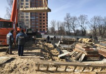 02.04.2018. Обратная засыпка пазух