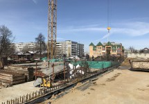 02.04.2018. Заливка перекрытия подземной парковки