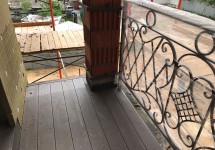 06.06.2018. Монтаж напольного покрытия и ограждений на лоджиях 