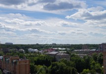 Панорамный вид в сторону ул. Гоголевская/Свободы (с 13-го этажа)