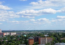 Панорамный вид в сторону ул. Ф.Энгельса (с 13-го этажа)